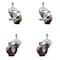 Service Caster 3 Inch High Temp Glass Filled Nylon 3/8 Inch Threaded Stem Caster Brakes, 2PK SCC-TS20S314-GFNSHT-381615-2-TLB-2 - alternate 1